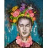 2020 / Título Magdalena Carmen Frida Kahlo Calderón / Técnica óleo soak stain / Tamaño 100x81